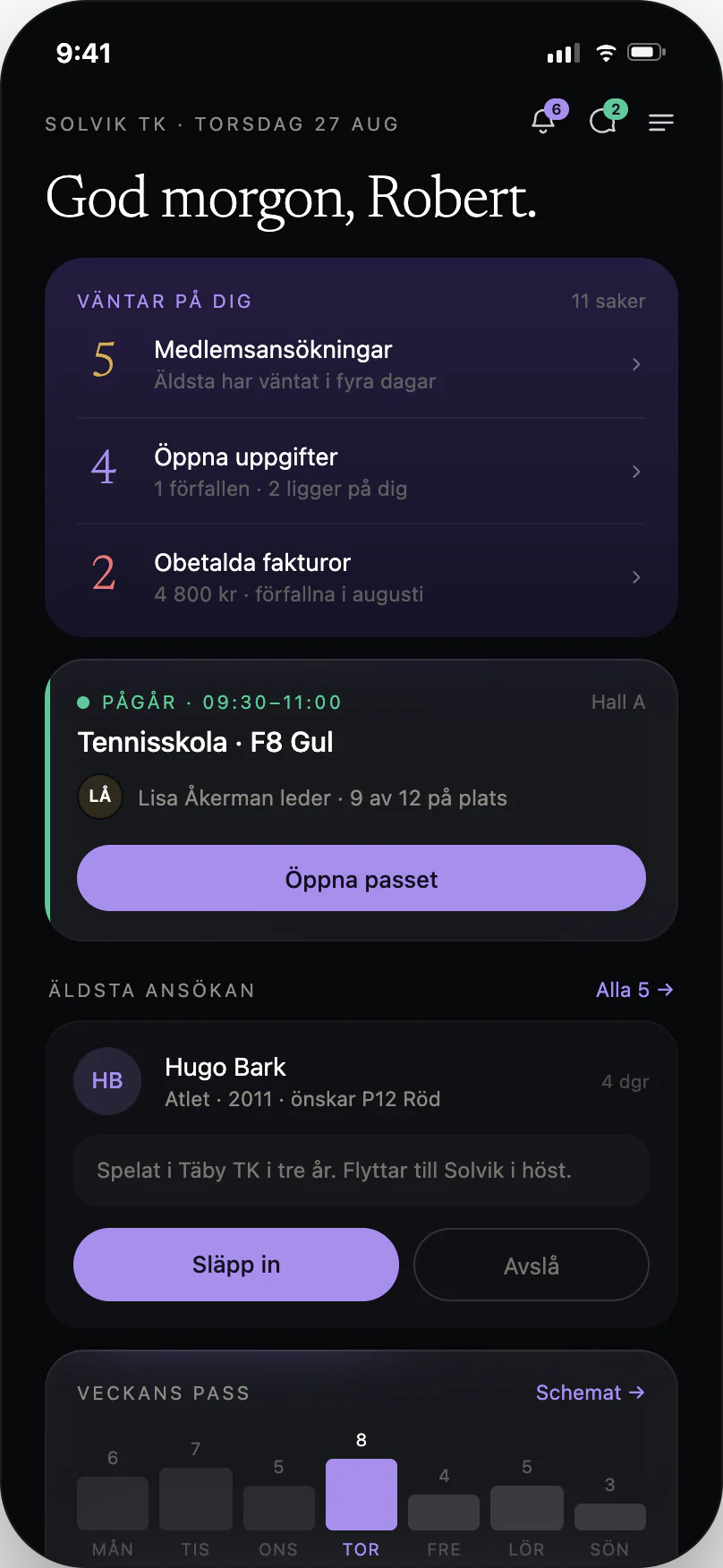 Klubbchefens hem i MOVR
