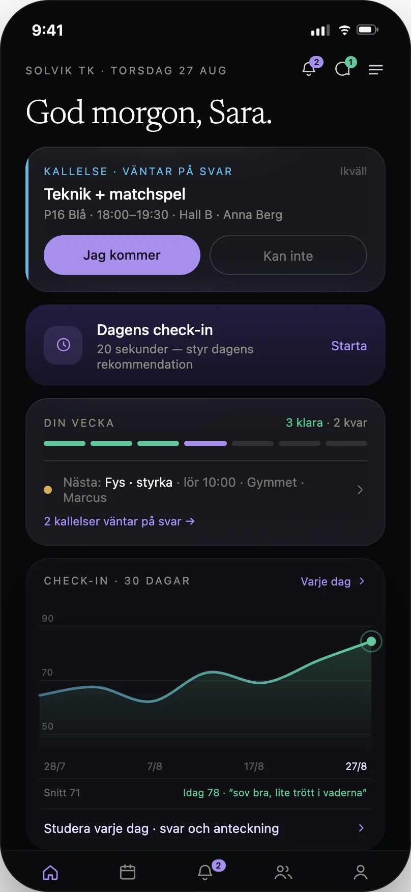 Spelarens hem i MOVR